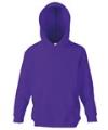 SS26B Kids Hooded Sweatshirt Purple colour image